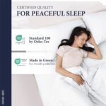 100% Egyptian Cotton King Size Sheets Set - Luxury 1200 Series Signature Collect... - Image 6