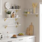 DINZI LVJ Long Wall Shelves, Set of 4, 31.5Inch Wall Mounted Shelves, Floating S... - Image 5