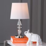 SAFAVIEH Lighting Collection Nola Modern Glam Stacked Crystal Ball/ Off-White Sh... - Image 3