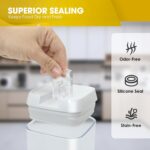 Airtight Food Storage Containers with Lids, 7 PCS BPA Free Kitchen Canisters for... - Image 4