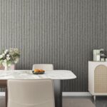 Decotalk Grey Wall Panels Slat Walls - Wood Panels for Ceiling Gray Woods Panel ... - Image 3