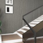 Decotalk Grey Wall Panels Slat Walls - Wood Panels for Ceiling Gray Woods Panel ... - Image 6