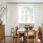 Pinch Pleated Linen Curtains 108 Inches Long for Living Room 2 Panels Set Cream ... - Image 5