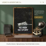 Wood Framed Motivational Office Wall Art Luxury Yacht Canvas Print, Modern Inspi... - Image 5