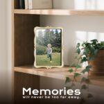 Metal Bow Picture Frame 5x7 Photo Frames with High Definition Glass Front Gift I... - Image 6