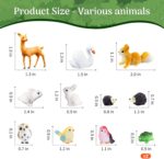 111 Pcs Mini Garden Accessories Decorations Outdoor Kit Resin Mini Figurines Owl... - Image 5