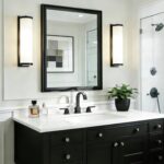 Black Bathroom Mirrors for Over Sink 30x40 Inch, Rectangle Vanity Mirror for Bed... - Image 10