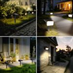 Fabrito 8 Pack Solar Spot Lights Outdoor Waterproof IP67, [108 LEDs, 4 Modes] Du... - Image 6