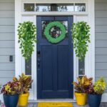 Sggvecsy Fake Hanging Plants 2 Pcs Artificial Hanging Plants Fake Ivy Vine Faux ... - Image 5