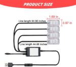 Car Interior LED Lights, 8 in 1 4PCS Vehicle Ambient Lamp Integrated with Music ... - Image 3