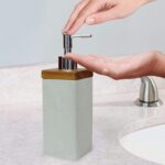 nu steel Concrete, Made of Cement Bath Accessory Set Vanity Countertop, 7pc Luxu... - Image 5