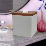 nu steel Concrete, Made of Cement Bath Accessory Set Vanity Countertop, 7pc Luxu... - Image 11