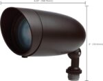 Nuvo 62-1205 Outdoor Landscape Spotlight, Waterproof LED Fixture, Yard Flood Lig... - Image 5