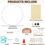 INFUNLY Owl Macrame Kit - All in One Wall Hanging Starter Set for Adult Beginner... - Image 3