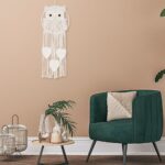INFUNLY Owl Macrame Kit - All in One Wall Hanging Starter Set for Adult Beginner... - Image 5