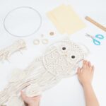 INFUNLY Owl Macrame Kit - All in One Wall Hanging Starter Set for Adult Beginner... - Image 6