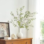 Avoeco Artificial Greenery Stems, 47”Tall Fake Plants Branches, Real Touch Faux ... - Image 4