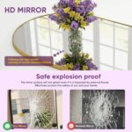 Full Length Mirror, 71"x27" Arched Floor Mirror Freestanding, Floor Standing Ful... - Image 3