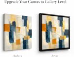 Premium Canvas Floating Frame - 1.25" Gallery Depth Floater Frame with Faux Wood... - Image 3