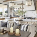 Rustic Farmhouse Lantern Decor Set of 2 - Stylish Decorative Lanterns for Your L... - Image 4