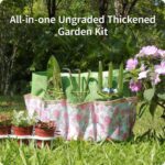 Garden Tool Set,10 Piece Garden Kit,Heavy Duty Stainless Steel Gardening Hand To... - Image 3