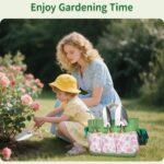 Garden Tool Set,10 Piece Garden Kit,Heavy Duty Stainless Steel Gardening Hand To... - Image 6