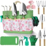 Garden Tool Set,10 Piece Garden Kit,Heavy Duty Stainless Steel Gardening Hand To... - Image 9