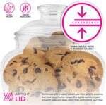 Modern Innovations 80-Ounce Candy & Cookie Jar with Lid, Premium Acrylic Clear A... - Image 5