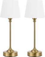 Kakanuo Cordless Table Lamps Rechargeable Set - 2 Pack Gold 4000mAH Battery Oper... - Image 8