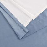 HLC.ME Jefferson Faux Silk Semi Sheer Light Filtering Microfiber Lined Grommet L... - Image 7