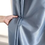 HLC.ME Jefferson Faux Silk Semi Sheer Light Filtering Microfiber Lined Grommet L... - Image 8