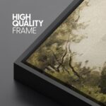 SIGNFORD Framed Canvas Print Wall Art Pastoral Countryside Serene Nature Landsca... - Image 6