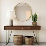 Hollyone Artificial Snake Plant in Woven Basket 17" Faux Sansevieria Trifasciata... - Image 6