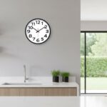Wall Clock 12 Inch Silent Non-Ticking Big Numbers Easy to Read Wall Clocks Decor... - Image 9