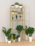 Livilord 3-Tier Over The Toilet Storage, Freestanding Metal Bathroom Shelves wit... - Image 3