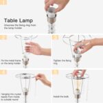 Acaxin Crystal Table Lamps for Bedroom Nightstand - Touch Bedside Lamps with Two... - Image 7