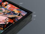 Wieco Art Framed Canvas Wall Art Composition VII, 1913 by Wassily Kandinsky Clas... - Image 7