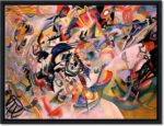Wieco Art Framed Canvas Wall Art Composition VII, 1913 by Wassily Kandinsky Clas... - Image 9