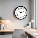DAXSMY 14 Inch Wall Clock Large Battery Operated Big Silent Non Ticking Analog C... - Image 6