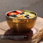 Buyer Star 6 Pack 18/8 Stainless Steel Bowls, 17 Oz Double Walled Insulated Soup... - Image 4