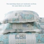 KASENTEX Country-Chic Printed Pre-Washed Quilt Set - Microfiber Fabric Quilted P... - Image 5