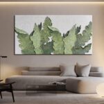 YaSheng Art-Canvas Wall Art with 3D Hand Painted Textured Modern Large Oil Paint... - Image 5