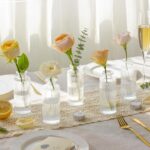 ComSaf Small Vases for Flowers Mini Clear Glass Bud Vases in Bulk, 5.2 inch Tall... - Image 3