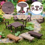 11PCS Fairy Garden Furniture Set, Fairy Garden Accessories, Fairy Garden Suitabl... - Image 4