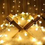 Globe USB String Lights, 20ft 40 LED Globe USB Powered Fairy Lights Warm White f... - Image 3