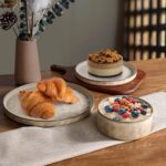 LIANYU Dinnerware Dish Set for 8, 24 Piece Stoneware Plates and Bowls, Ceramic T... - Image 3