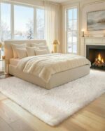 Color&Geometry 8x10 Large Fluffy Area Rug for Living Room, Upgraded High-Density... - Image 4