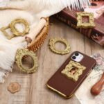 Ouligay 12PCS Vintage Mini Picture Frames 1x1 Inch Small Gold Frames Tiny Antiqu... - Image 5