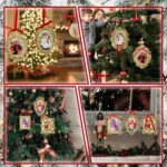 Ouligay 12PCS Vintage Mini Picture Frames 1x1 Inch Small Gold Frames Tiny Antiqu... - Image 7