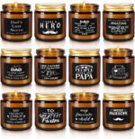 12-Pack Amber Jar Scented Candles, 3.5oz, Natural Soy Wax and Premium Essential ... - Image 4